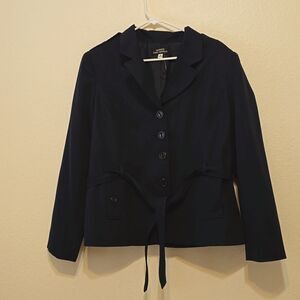 Giorgio Sant' Angelo Double Brest Blazer Size 16 Blue